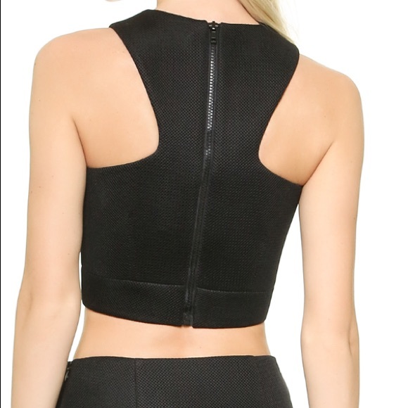 Nicholas Black crop top Size 6 - Picture 2 of 2